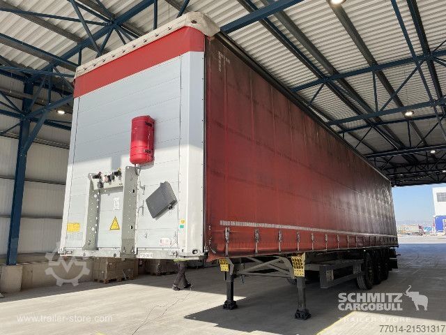 Open semitrailer with tarp Schmitz Cargobull Curtainsider Standard
