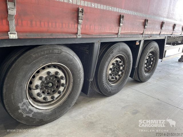 Open semitrailer with tarp Schmitz Cargobull Curtainsider Standard