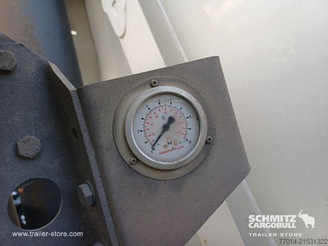 Semi-remorque benne Schmitz Cargobull Tipper Steel half pipe body