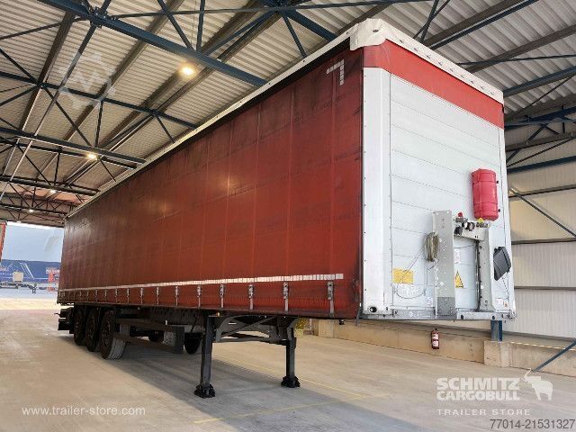 Open semitrailer with tarp Schmitz Cargobull Curtainsider Standard