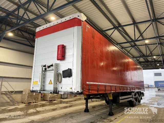 Open semitrailer with tarp Schmitz Cargobull Curtainsider Standard