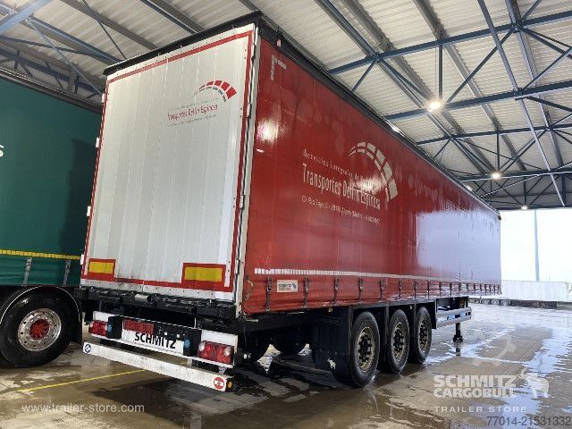 Open semitrailer with tarp Schmitz Cargobull Curtainsider Standard