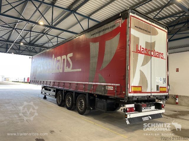 Open semitrailer with tarp Schmitz Cargobull Curtainsider Standard