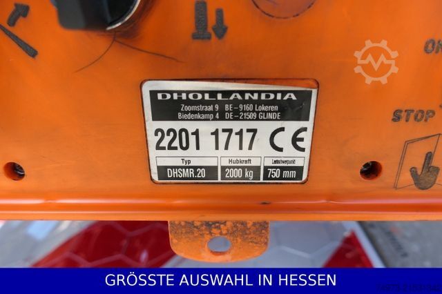 Box semitrailer KRONE Rolltor LBW Liftachse Schlüssellochwände ¤429.-m