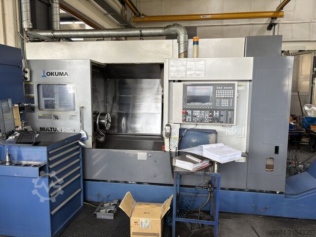 CNC turning and milling center OKUMA MULTUS B 300