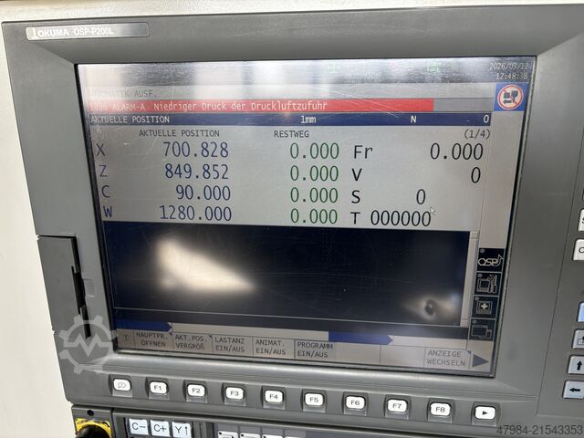 CNC turning and milling center OKUMA MULTUS B 300