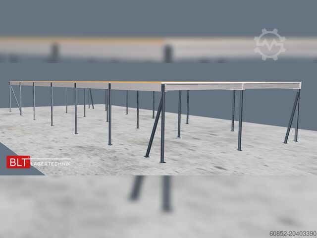 Opslagplatform 10x25m Lagerbühne , Belastung : 500kg/qm Unterkante: 3,0m , ca. 250qm Systembühne