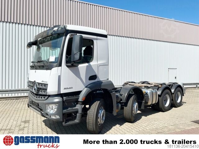 Mobiele betoncentrale Mercedes-Benz Arocs 3240 8x4, 9/10m³ Mischer
