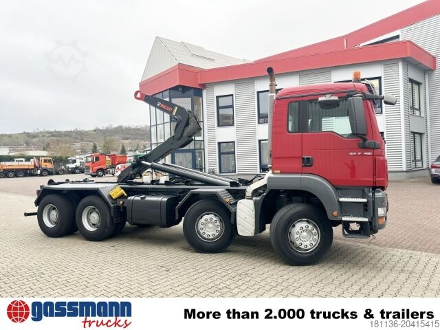 Haakarm vrachtwagen MAN TGS 35.400 8x4 BL