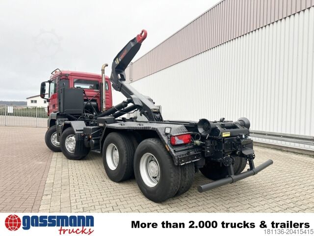 Haakarm vrachtwagen MAN TGS 35.400 8x4 BL