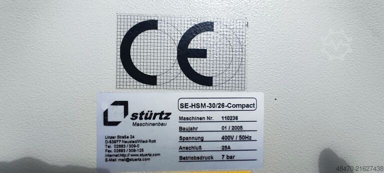 Mašina za zavarivanje PVC profila sa 4 glave Stürtz Maschinenbau SE-HSM-30/26 Compact