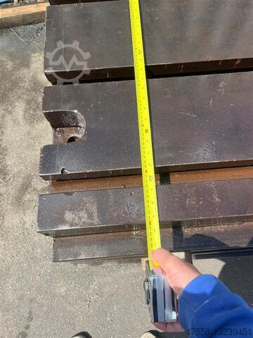 Placa de fixação - Placa de aço - Campo de placas UNBEKANNT / UNKNOWN AP 2000 x1000 x180 (Nr.1-3)