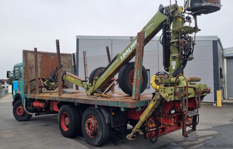 Vrachtwagen voor houttransport MAN 22.361 Kurzholz