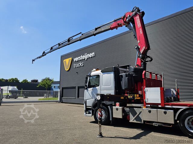 Platforma ładunkowa Volvo FM 460 8x4-4 / FASSI 36.5 t/m -8 x EXTENSION + ...