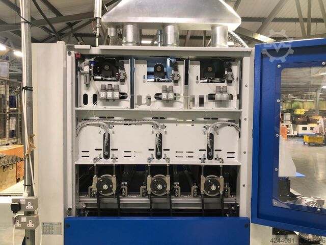 Machine voor het ontbramen/polijsten van plaatwerk GECAM G65RRR with Wet Dust Extractor