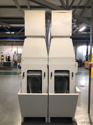 Machine voor het ontbramen/polijsten van plaatwerk GECAM G65RRR with Wet Dust Extractor