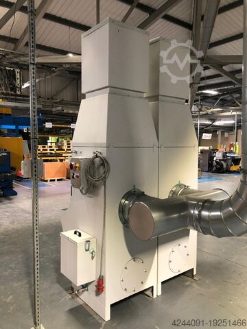 Machine voor het ontbramen/polijsten van plaatwerk GECAM G65RRR with Wet Dust Extractor