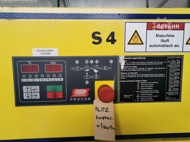 Βιδωτός συμπιεστής BLITZ MONSUN 22 P TOP