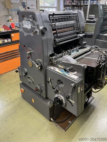 1 színek / nyomdai egységek HEIDELBERG GTO 46 +Version
