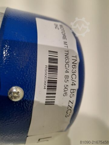 MOTOR MT TN63C/4 0.25/0.30KW MT TN63C/4 B5 ZZC3