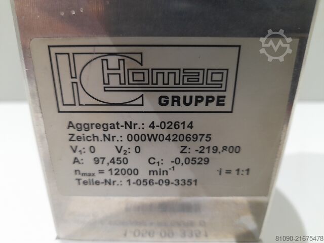 MILLING/SECTIONING AND MILLING UNIT HOMAG 2-056-10-0220