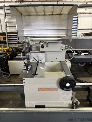 Serra de esquadria dupla elumatec DG 142 + E 255