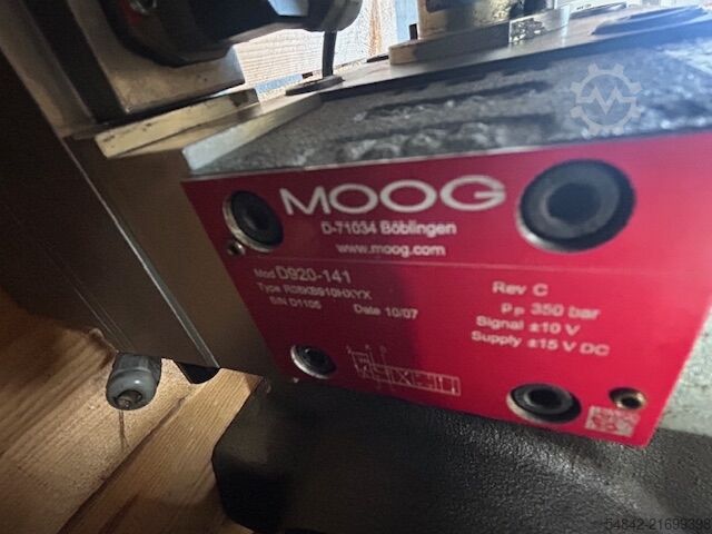 Moog double pump RKP100/63 Moog D956-0001  D956-5001