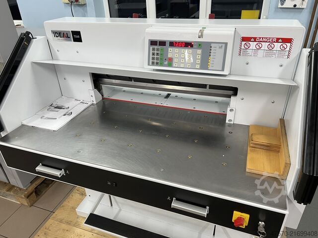 Paper cutting machine Ideal 7260 Hydraulic Paper Guillotine