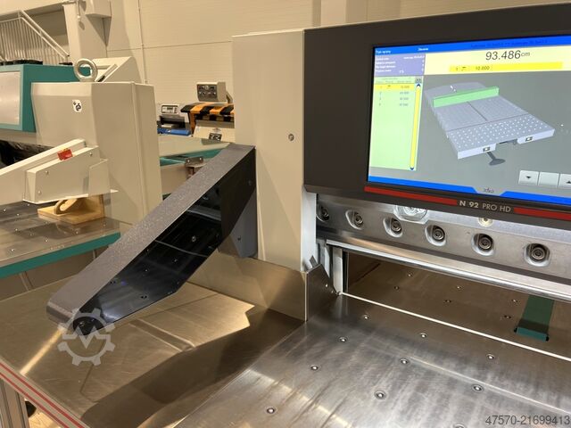 Paper cutting machine Polar Mohr N92 PRO HD Paper Cutting Guillotine