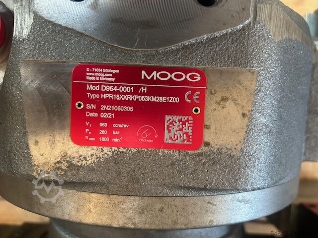 Moog double pump RKP80/RKP63 Moog D995-0001  D9540001