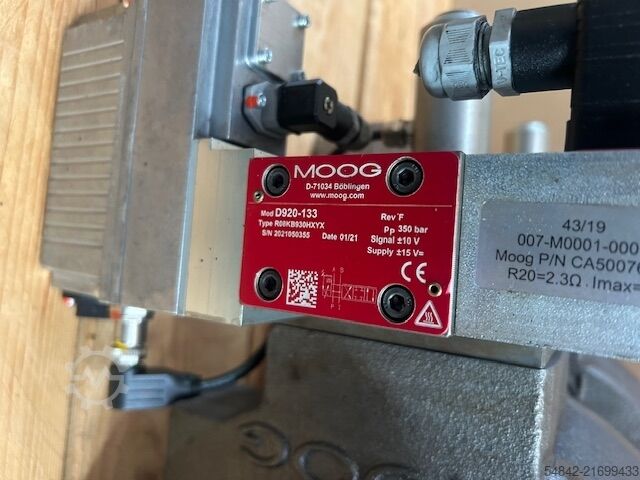 Moog double pump RKP80/RKP63 Moog D995-0001  D9540001