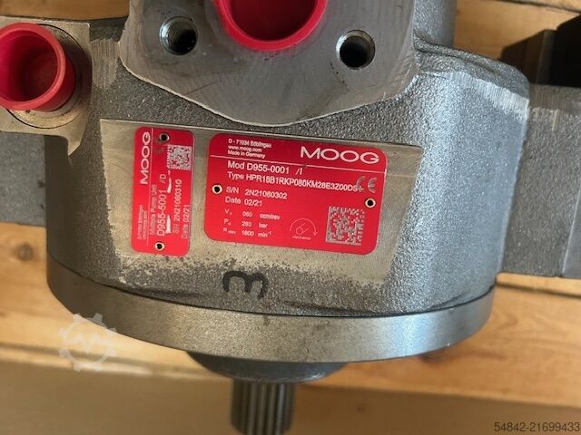 Moog double pump RKP80/RKP63 Moog D995-0001  D9540001