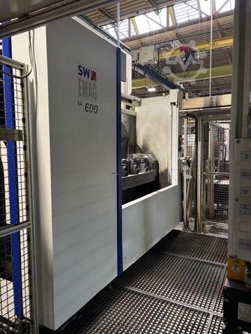 Horizontal machining center SW Schwäbische Werkzeugmaschinen GmbH BA 600   2-CNC, 2-spindlig