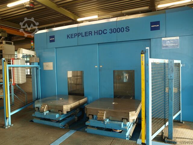Horizontal machining center KEPPLER HDC2000 mit 2fach Palettenwechsler