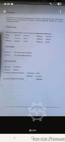 Maszyna do zgrzewania worków Volpak S-130-D