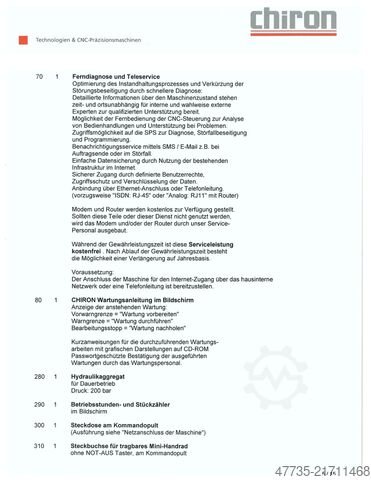 CNC mašinski centar sa robotom CHIRON FZ 15 WM HS