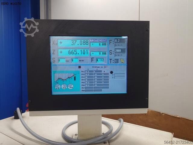 CNC τόρνος κύκλου CAZENEUVE OPTICA 590