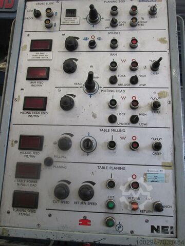 Gyalugépes marógép - dupla oszlopos Noble and Lund model P/RLMA