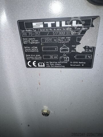 Forklift STILL RX 70-25T in sehr gutem Zustand