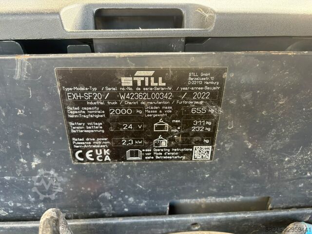 VS-23085 Elektrische palletwagen Still EXH-SF20 STILL EXH-SF20