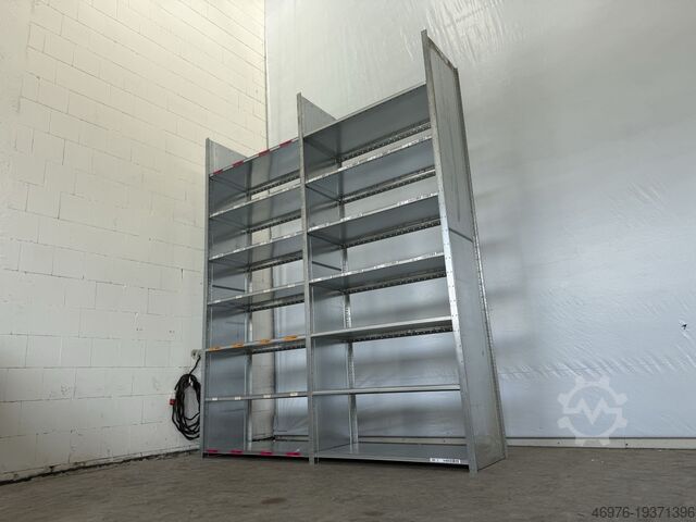 Plug-in reoler Dexion HI280 / Regallänge: 2,61 lfm. Ständer: 3.200 x 610 mm