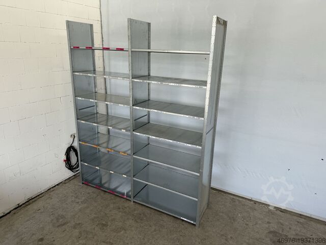 Plug-in reoler Dexion HI280 / Regallänge: 2,61 lfm. Ständer: 3.200 x 610 mm