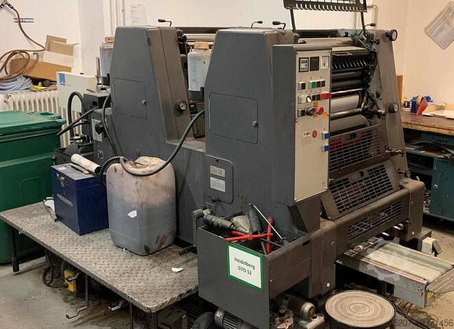 1998 Heidelberg GTOZ 52 P+ Heidelberg GTOZ 52 P+