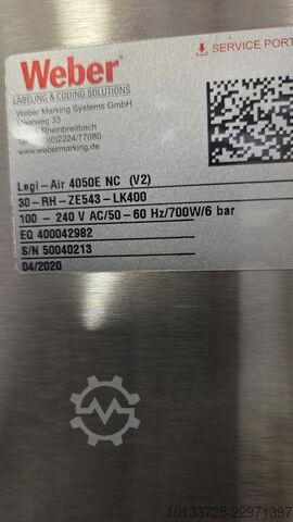 Etiketteermachine - Verzendetiketteerder Bluhm Systeme Legi-Air 4050E NC (V2)