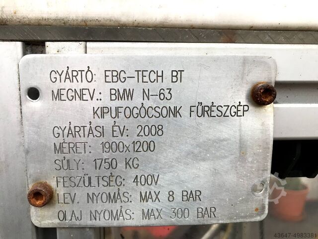 Dual disk za sečenje, metal testera EBG-TECH BMW N-63