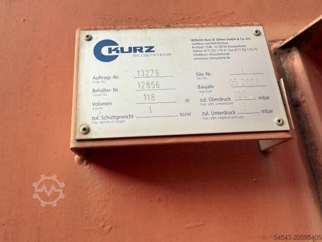 Braunkohlestaubsilo BKS Kurz Braunkohlestaubsilo BKS