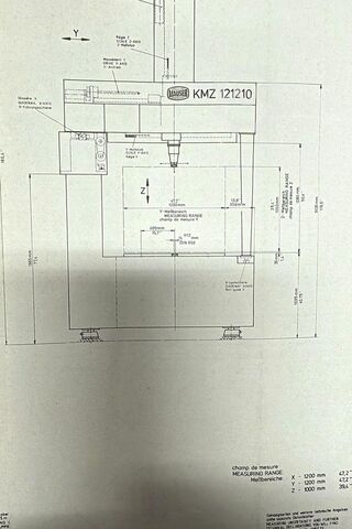 Mașină de măsurat în coordonate MAUSER KMZ - S121210