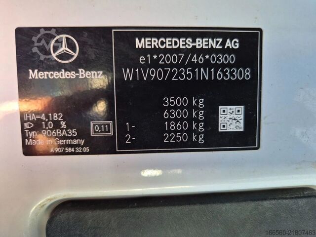 Öppet lastutrymme Mercedes-Benz SPRINTER 315 CDI