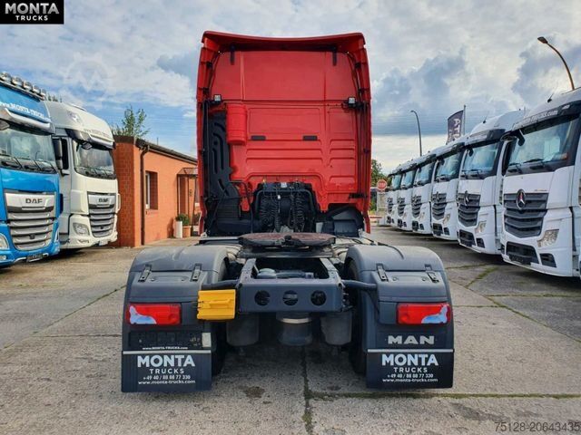 Standard trækkerunit MAN TGX 18.460, Euro6, Standklima, Intarder,XXL