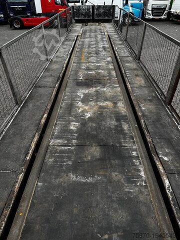 Ladepritsche KWB P-348. 2017 OPEN LAADBAK. 2x STUURAS